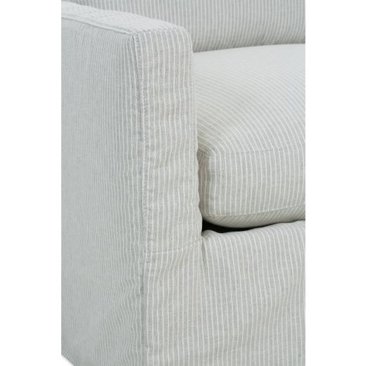 Picture of Sylvie Slipcovered Swivel Chair